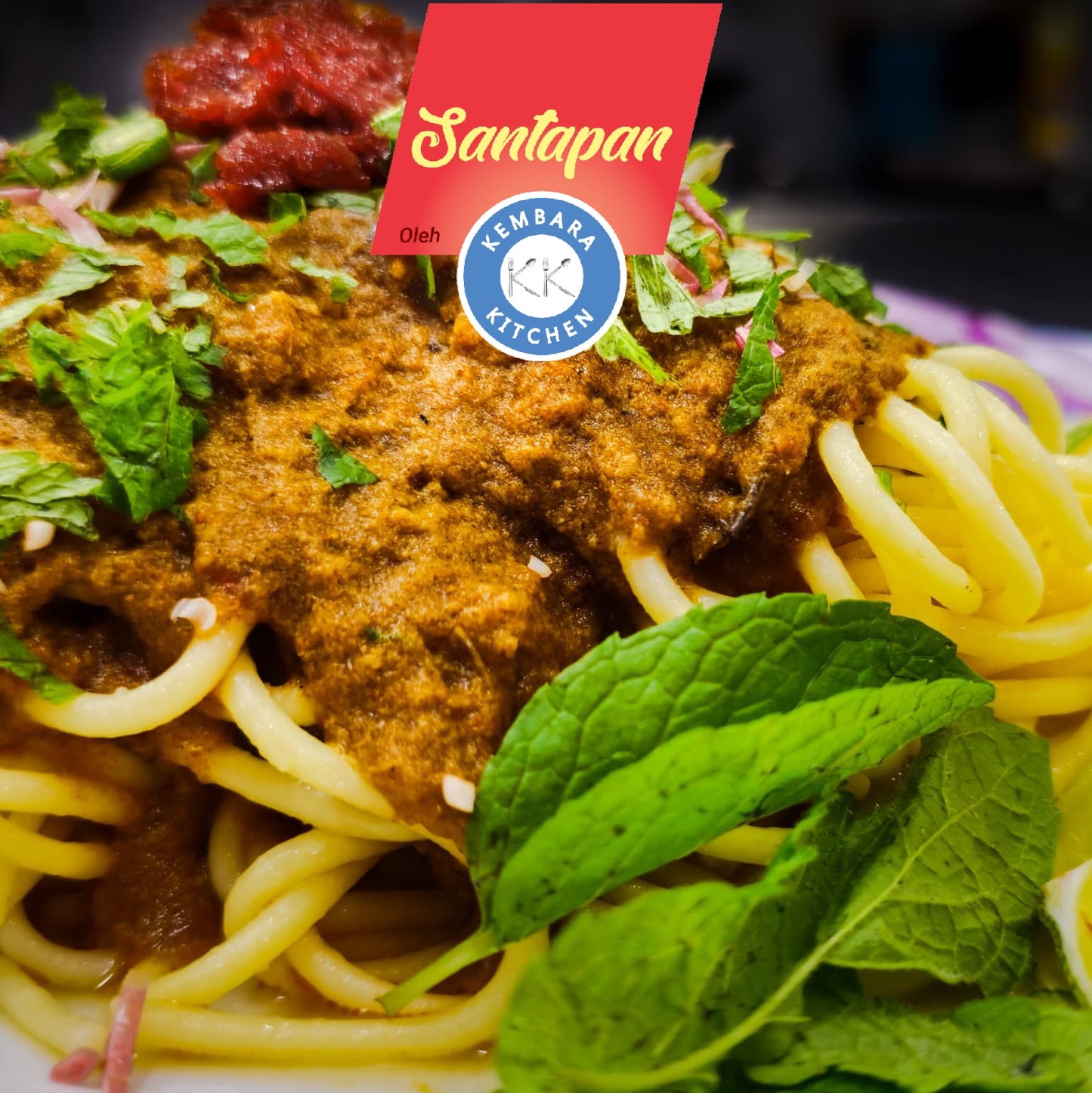 Santapan PREMIUM: Laksa Johor (instant meals, ready to eat, wooden cutlery, going green, camping)